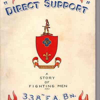 " Direct Support" A story of the Fighting Men of the 338th FA Battalion