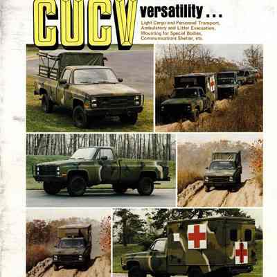 CUCV Information folder
