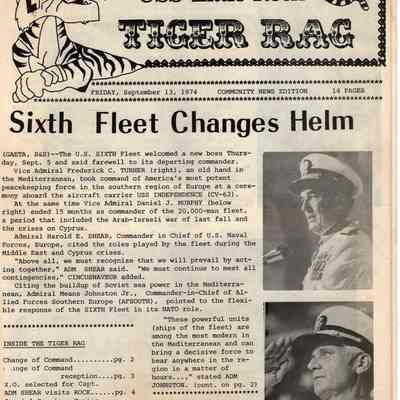 USS Little Rock Tiger Rag, September 13, 1974
