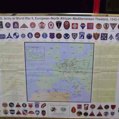 WWII ETO Map, 1942-1945