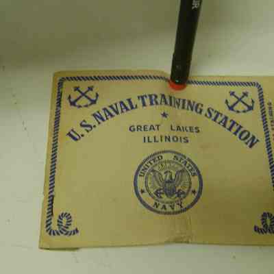 Great Lakes Naval Training Matchbook