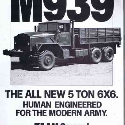 M939, The All New 5 Ton 6X6