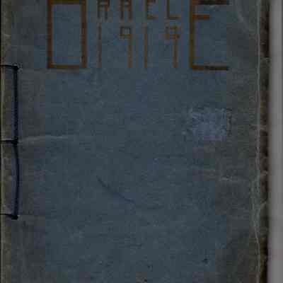 1919 Lansing High School Yearbook