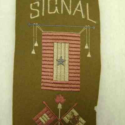 WWI Blue Star Flag, Signals