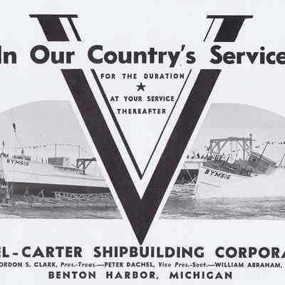 Dachel Carter Shipbuilding Ad 1942