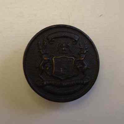 WWI MST Collar Disc with State Seal