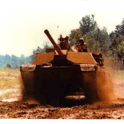 XM1 Pilot Vehicle Test Photo