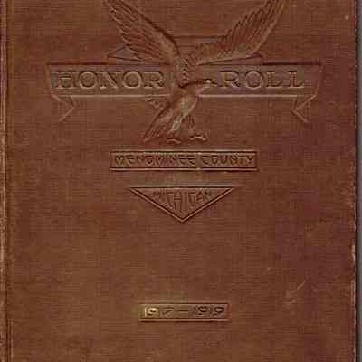 Honor Roll Menominee County 1917-1919