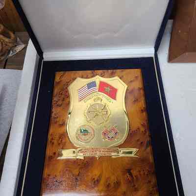 TACOM / GD / Morocco Plaque