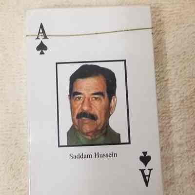Iraqi Freedom "Most Wanted" playing cards