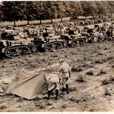 1936 Maneuvers Photo 10 August Ft. Knox Phase