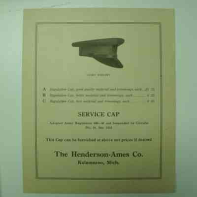 Henderson & Ames Service Cap Insert