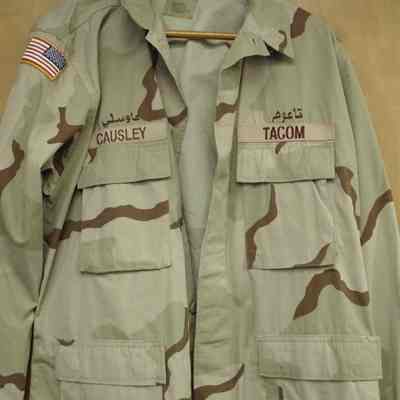 DCU Jacket with TACOM insignia