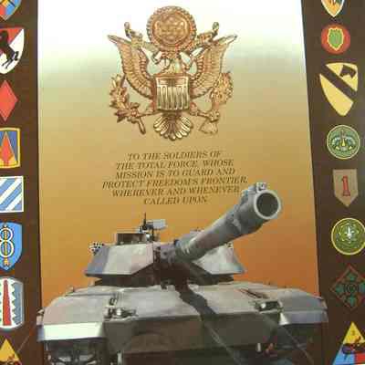M1A1 Poster