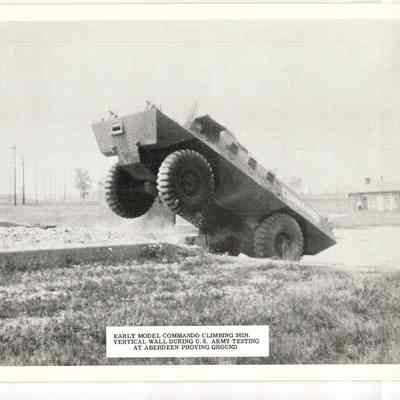 Early Model Commando Climbing Wall
