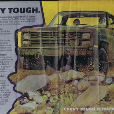 Chevy CUCV magazine ad
