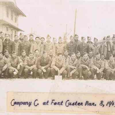 Ft. Custer Unit Postcard