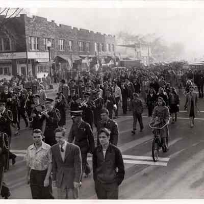 Grosse Pte. Draftee Sendoff, 1942