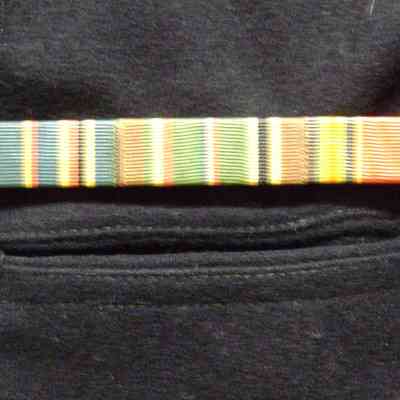 Ribbons: Faded from age