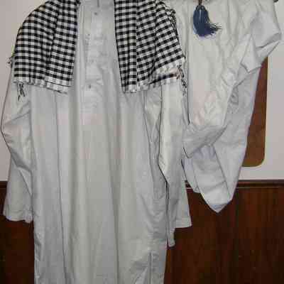 Paul Kondrat Afghan Clothing Set and Rug
