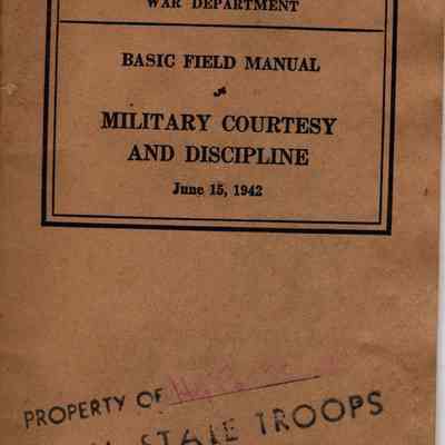 FM 21-50 Military Courtesy & Discipline