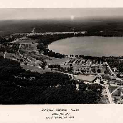 Aerial Photo, Camp Grayling 1949