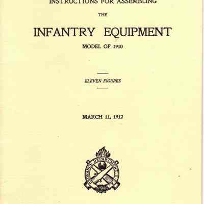 M1910 Infantry Equipment Assembly Manual
