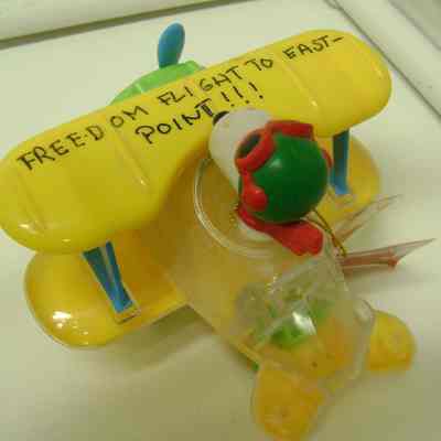 Snoopy Biplane Candy Dispenser