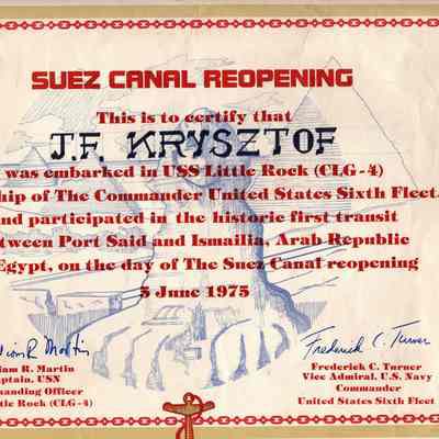 Suez Canal Reopening