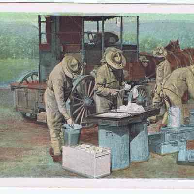 Post Card Picture: Custer Field Kitchen
