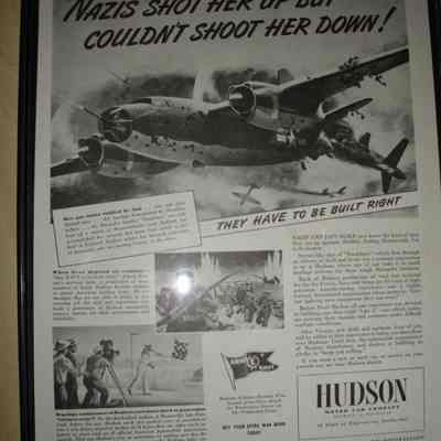 Hudson B-26 Ad