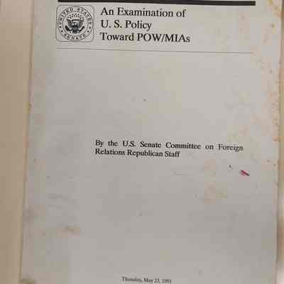 An Examination of U.S. Policy Toward POW