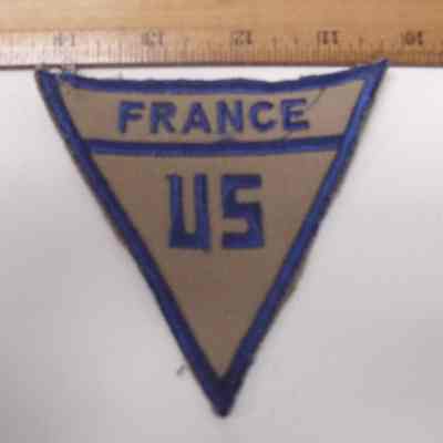 Type II Civilian service patch France