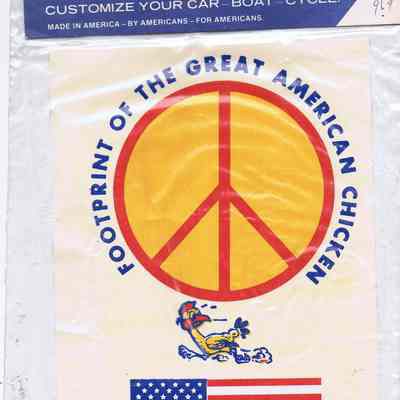Great American Chicken Decal
