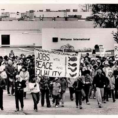 Williams International Protest Photo