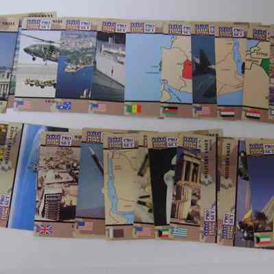 Desert Storm Pro Set Educational Cards