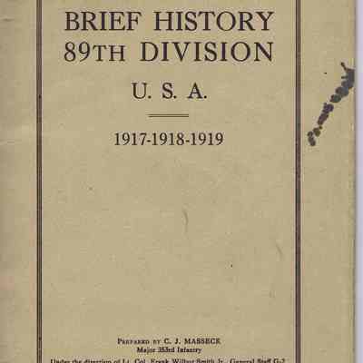 A Brief History of the 89th Division