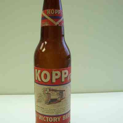 Koppitz Victory Beer Bottle with label