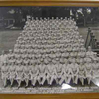 5th Co. 3rd WAAC Reg. WAAC Training Center Ft. Des Moines, Iowa