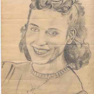 POW Pencil Drawing