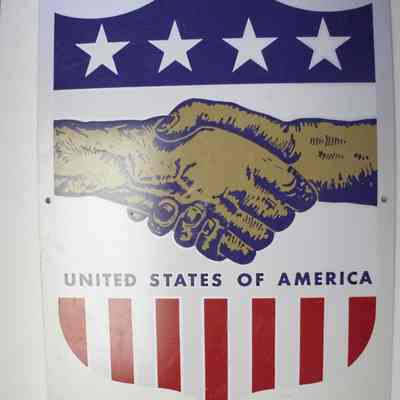 Marshal Plan Sign