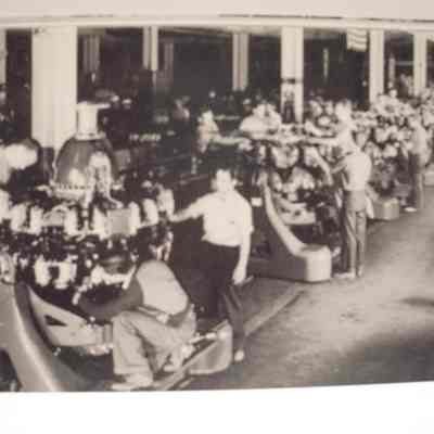 Ford Postcard, PW Engine Assembly