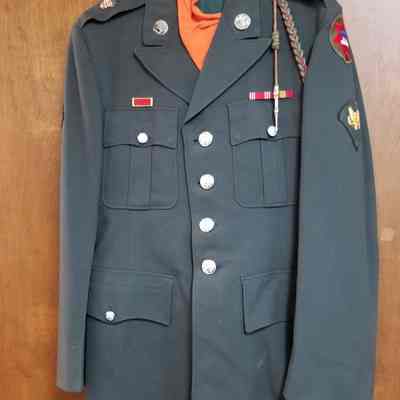 Robert Causley US Army Dress Green Uniform