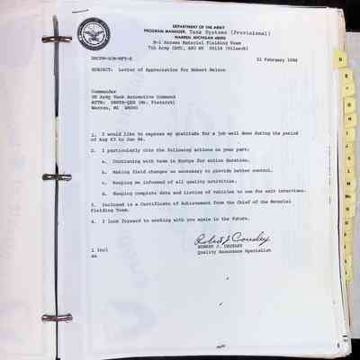 M1 Abrams MFT Documents