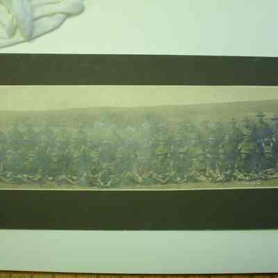 WWI Mich State Troops Unit Photo