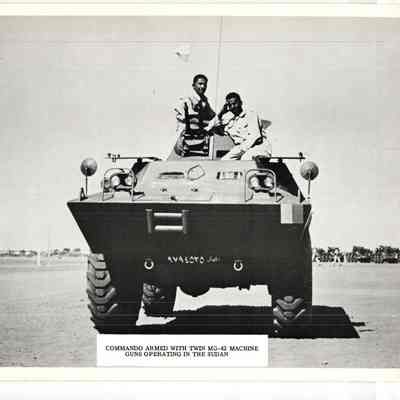 Commando with Twin MG-42 Machine Guns