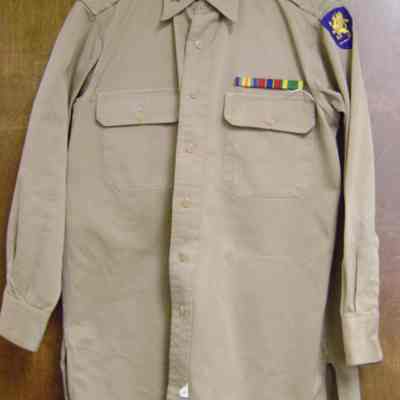 General's Khaki National guard Uniform