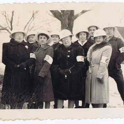 Civil Defense Post Group Photograph