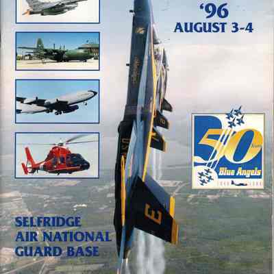 1996 Selfridge Air Show Program