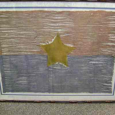 Captured NVA Flag